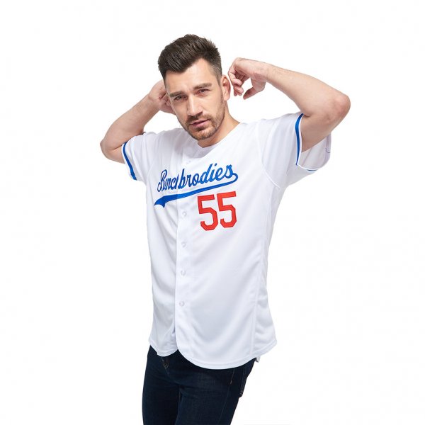 Women's Custom White Royal-Red Authentic Baseball Jersey