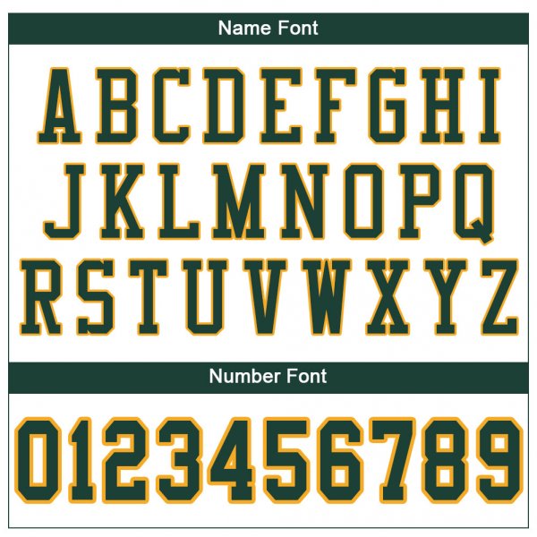 Preschool Custom White Green-Gold Mesh Authentic Football Jersey